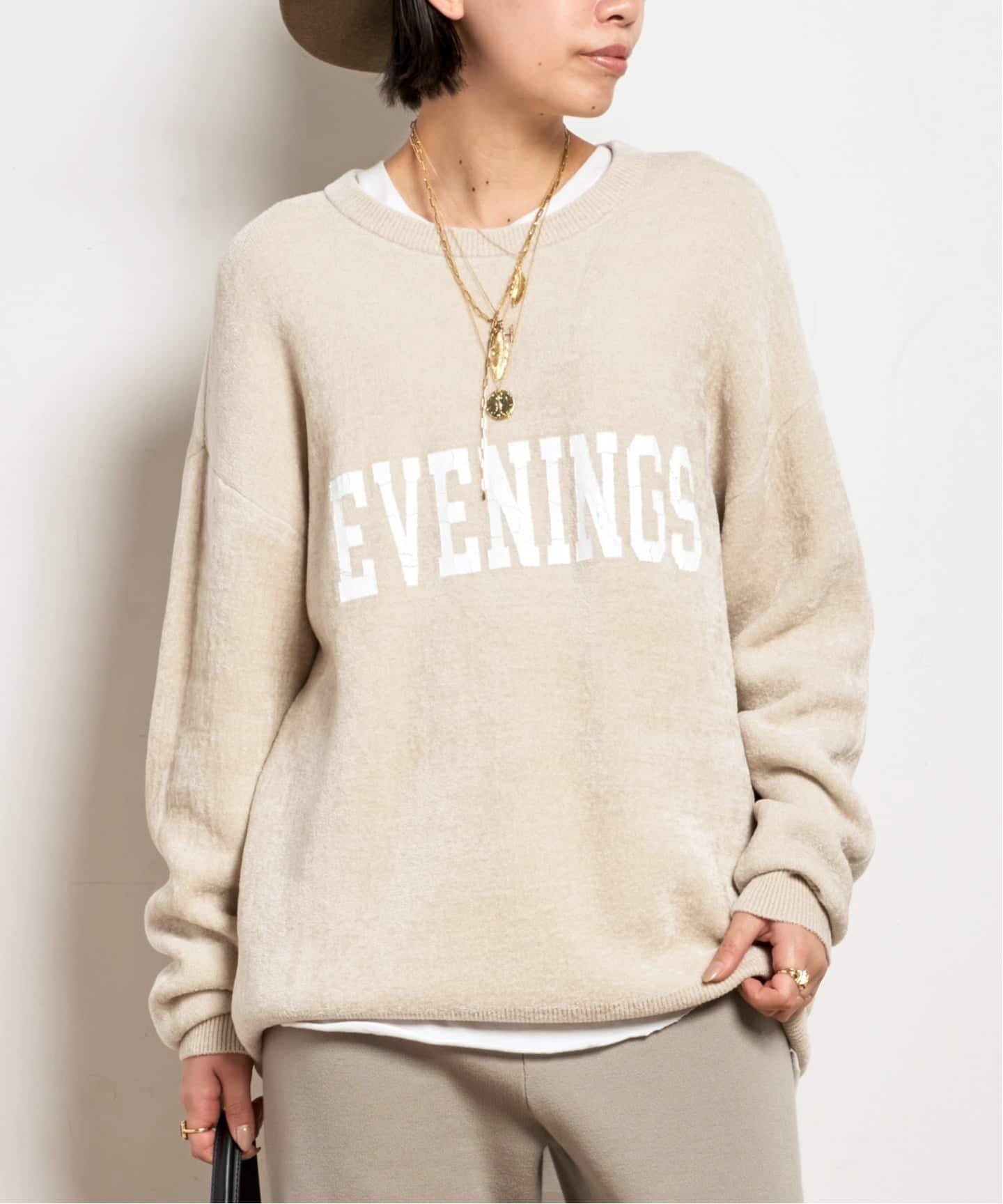 ベロアニット（ニット／セーター）｜AP STUDIO（エーピーストゥディオ