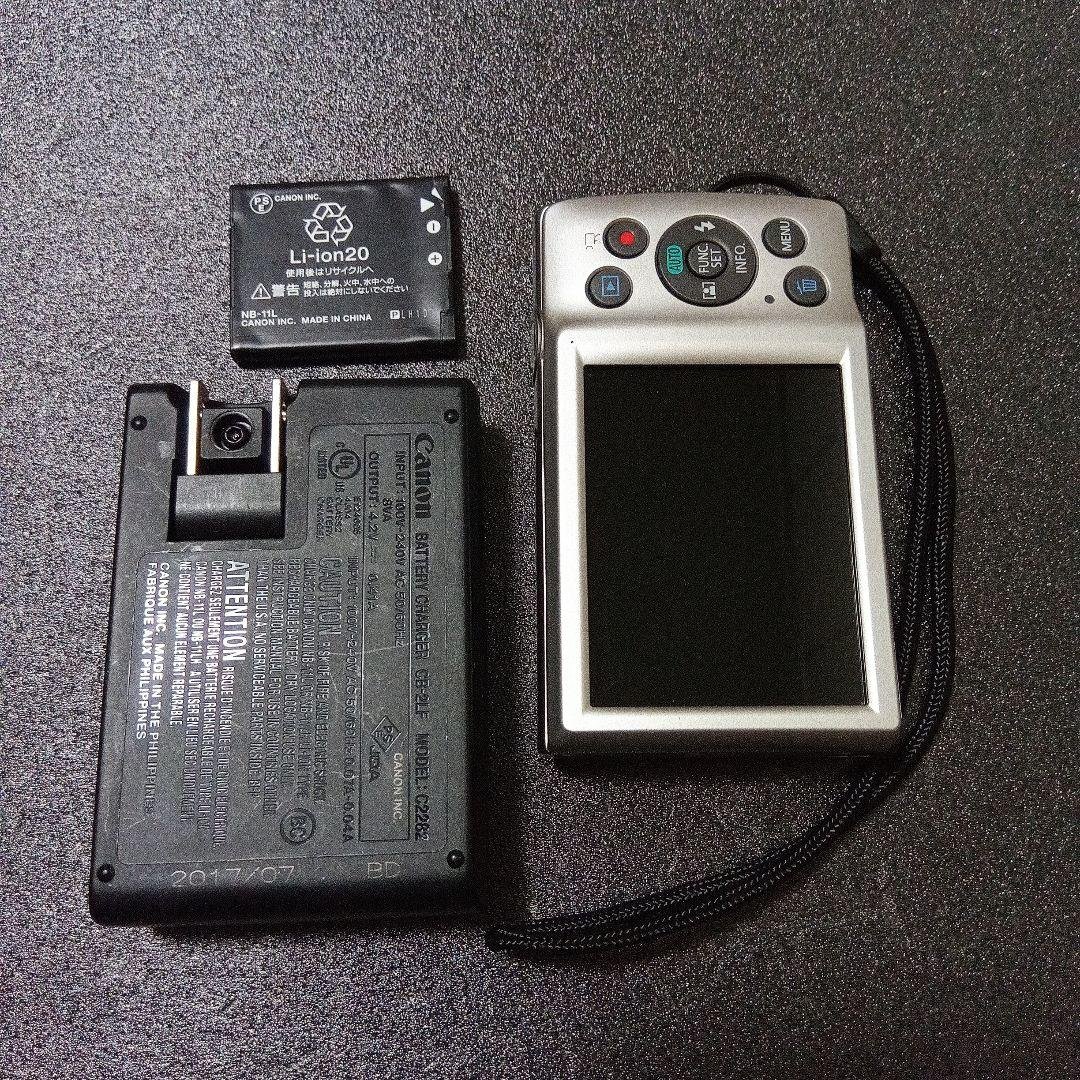 たあ【美品】Canon IXY 180 デジタルカメラ 本体と充電器付き